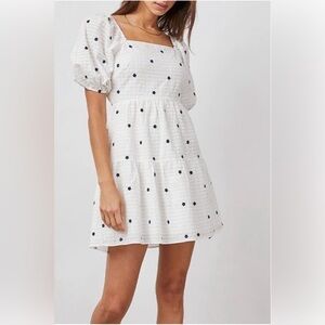 Rails Puff Sleeve Dress